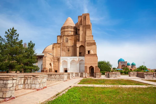 乌兹别克斯坦古城Shahrisabz的Dorus Saodat或Jahangir Mausoleum — 图库照片