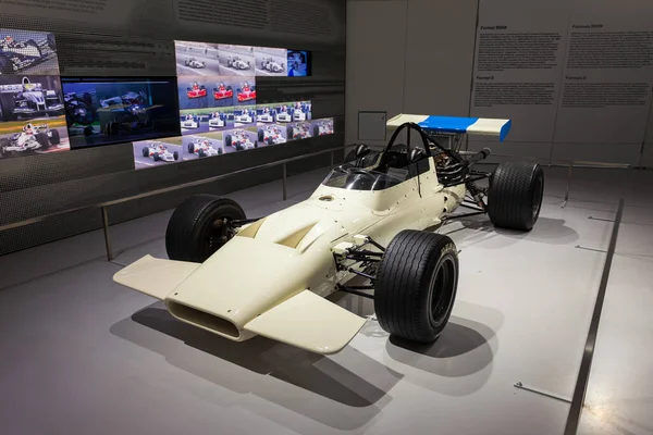 Мюнхен Германия Июля 2021 Bmw Formula Car Bmw Museum Interior — стоковое фото