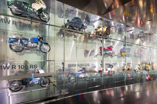 Мюнхен Німеччина Липня 2021 Року Мотоцикли Інтер Єрі Музею Bmw — стокове фото