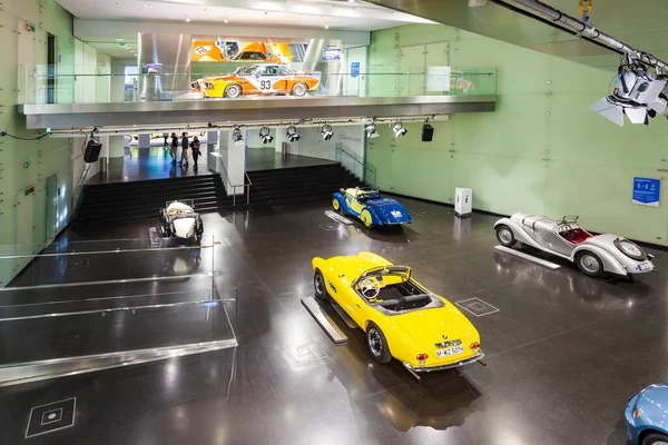 Мюнхен Німеччина Липня 2021 Року Інтер Музею Bmw Автомобільний Музей — стокове фото