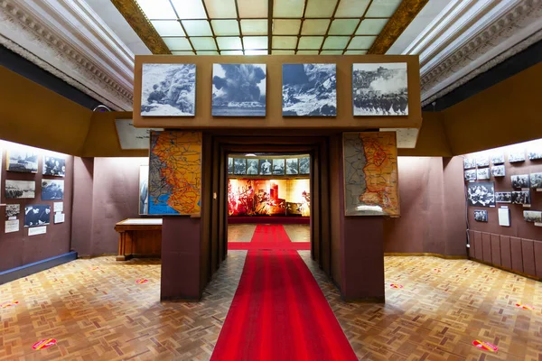 格鲁吉亚哥里 2021年8月31日 约瑟夫 斯大林博物馆 Joseph Stalin Museum 是位于格鲁吉亚哥里的一座博物馆 纪念苏联领导人约瑟夫 斯大林的生平 — 图库照片