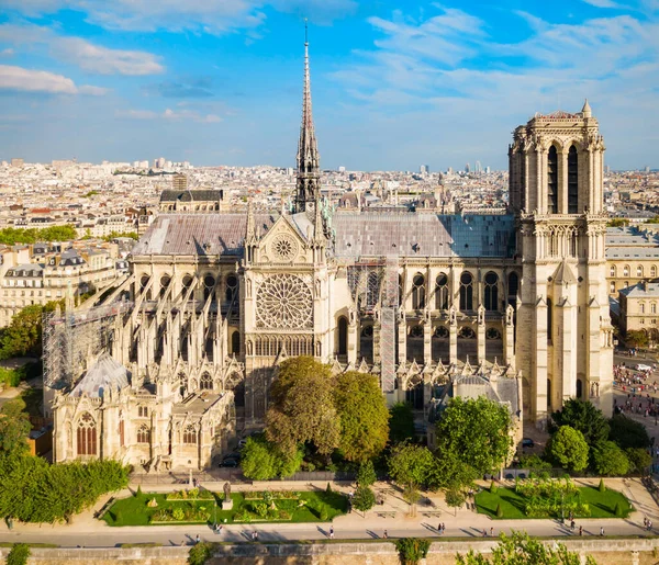 Notre Dame Paris Notre Dame Cathedral Medieval Catholic Cathedral Paris — Stock Photo, Image