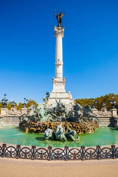 Girondins Monument Befindet Sich Place Des Quinconces Zentrum Der Stadt — Stockfoto
