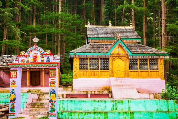 Храм Шива Является Главным Индуистским Храмом Деревне Касоль Штат Химачал — стоковое фото