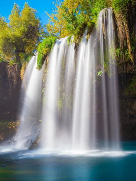 Duden Vodopád Park Městě Antalya Turecku — Stock fotografie
