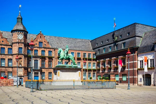 Rathaus Oude Stadhuis Ligt Aan Het Marktplein Aldstadt Oude Stad — Stockfoto