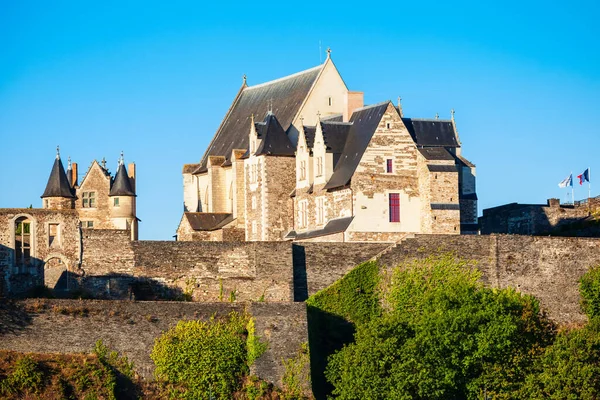 Chateau Angers Zamek Angers Dolinie Loary Francji — Zdjęcie stockowe