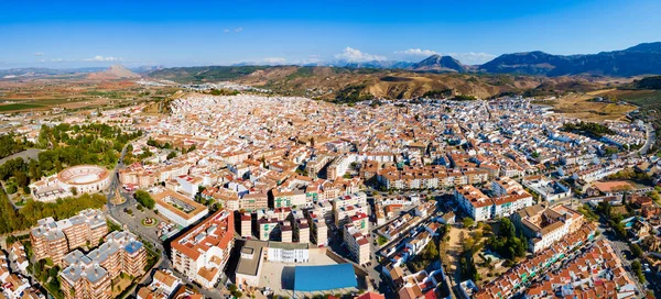 Vista Panorámica Aérea Antequera Antequera Una Ciudad Provincia Málaga Comunidad — Foto de Stock