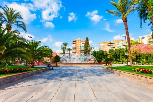 Circular Square Plaza Circular Στη Μούρθια Murcia Είναι Μια Πόλη — Φωτογραφία Αρχείου