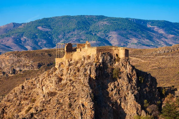 Lanjaron Kalesi Castillo Los Moros Spanya Nın Endülüs Eyaletinin Granada — Stok fotoğraf