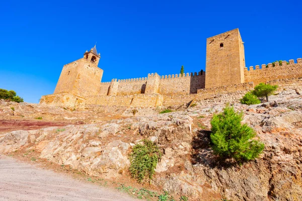 Alcazaba Antequera Alcazaba Antequera Moorish Fortress Antequera City Province Malaga — Stock Photo, Image