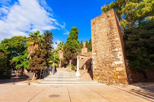 Malaga Alcazaba Arabian Fortress Malaga City Andalusia Community Spain — Stock Photo, Image