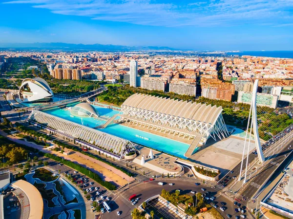 Valencia España Octubre 2021 Ciudad Las Artes Las Ciencias Ciudad —  Fotos de Stock