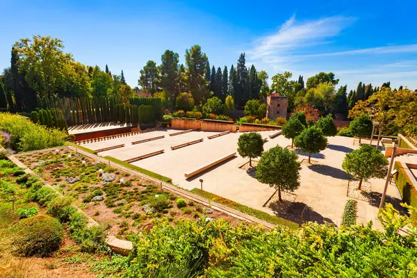 Teatro Generalife Cerca Del Complejo Fortalezas Alhambra Situado Ciudad Granada —  Fotos de Stock