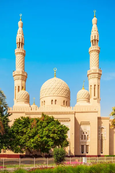 Jumeirah Moskee Een Belangrijke Moskee Dubai Stad Verenigde Arabische Emiraten — Stockfoto