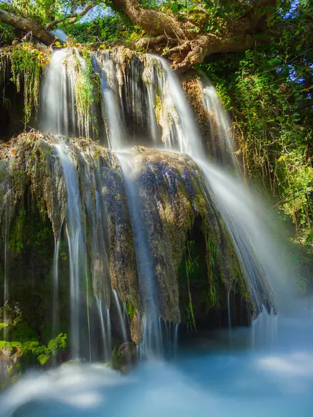 Park Wodospadowy Duden Mieście Antalya Turcji — Zdjęcie stockowe