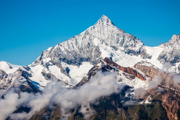 Sviçre Talya Arasında Yer Alan Alplerin Matterhorn Sıradağları — Stok fotoğraf