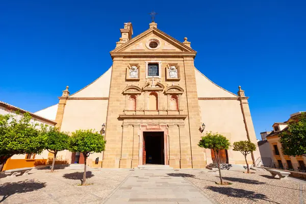 Kościół Parafialny Świętej Trójcy Lub Parroquia Santisima Trinidad Antequera Antequera Zdjęcia Stockowe bez tantiem
