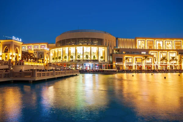 Дубай Оаэ Февраля 2019 Года Dubai Mall Второй Величине Торговый — стоковое фото