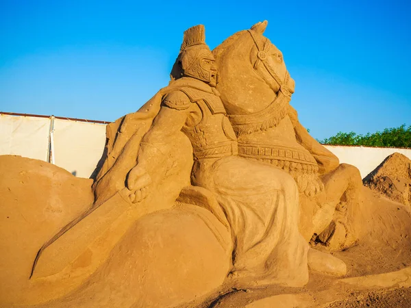 Antalya Turkey Σεπτεμβριου 2014 Sandland Sand Sculpture Museum Open Air — Φωτογραφία Αρχείου