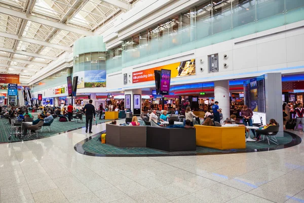 Dubai Emirados Árabes Unidos Março 2019 Aeroporto Internacional Dubai Interior — Fotografia de Stock