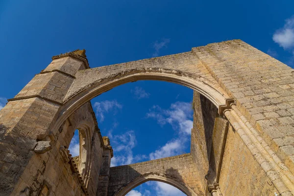Yüzyıl Manastır San Anton Castrojeriz Kastilya Leon Spanya Muhteşem Kalıntıları — Stok fotoğraf