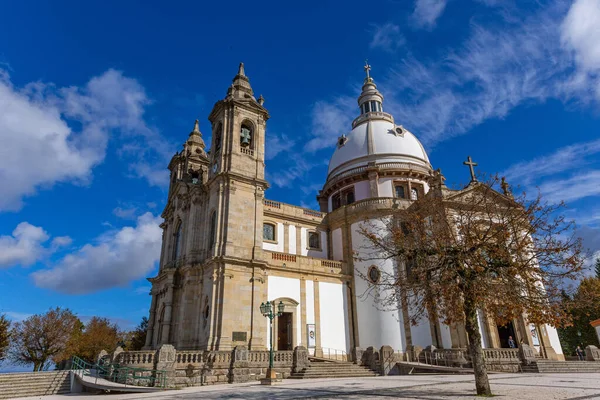 Braga Portugalia Sanktuarium Matki Bożej Sameiro Jest Sanktuarium Maryjnym Bradze — Zdjęcie stockowe