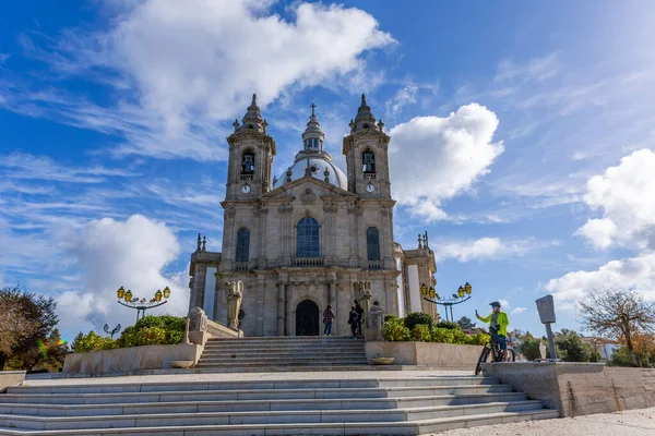 Braga Portugal Das Heiligtum Unserer Lieben Frau Von Sameiro Ist — Stockfoto