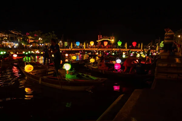 海安古城观 联合国教科文组织世界遗产 广南道 海安是越南最受欢迎的旅游目的地之一 — 图库照片