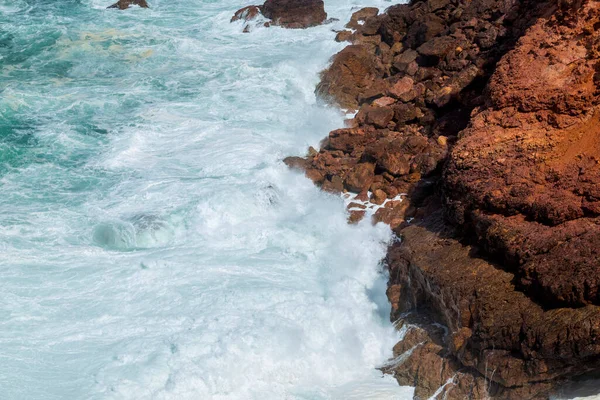 Kliffen Algarve West Coast Nabij Sagres Portugal — Stockfoto