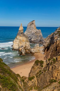 Praia da Ursa (Ursa Sahili), Portekiz, Lizbon yakınlarındaki Sintra 'da.