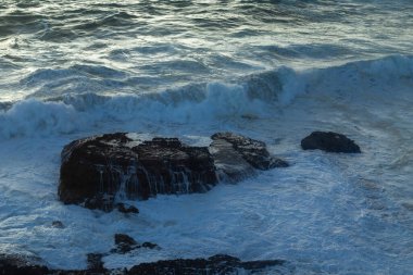 Rocks in the Algarve West Coast, near Sagres, Portugal