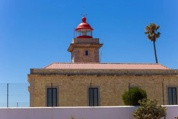 Lagos Taki Ponta Piedade Deniz Feneri Algarve Portekiz — Stok fotoğraf