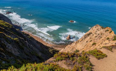 Praia da Ursa (Ursa Sahili), Portekiz, Lizbon yakınlarındaki Sintra 'da.
