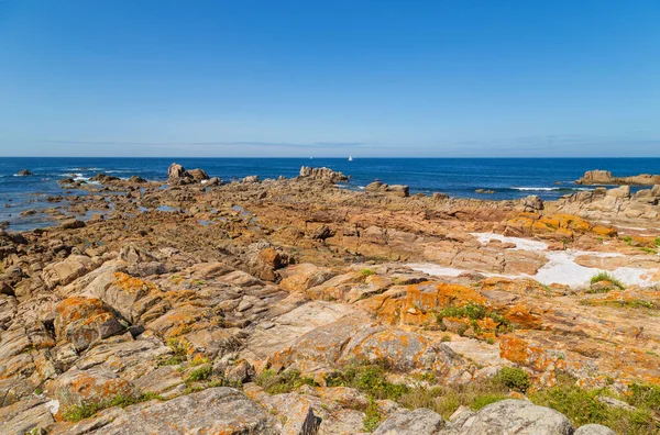 Galicia Rocky Coast North Spain — стоковое фото