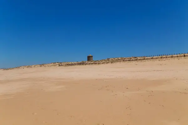 Ancient Windmill Apulia Beach North Coast Esposende Portugal — Photo