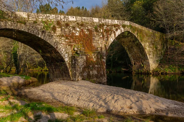 Antiguo Puente Vilela Cerca Del Pueblo Arcos Valdevez Minho Portugal —  Fotos de Stock
