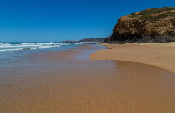 Schöner Strand Der Algarve — Stockfoto