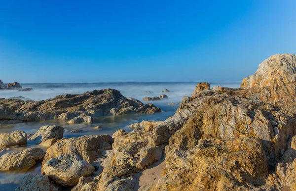 Long Exposure Ocean Mindelo North Portugal — Foto de Stock