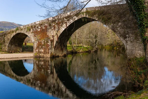 Ancien Pont Vilela Près Village Arcos Valdevez Minho Portugal — Photo