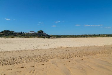 Beautiful beach in Algarve south coast, Cacela Velha, Portugal
