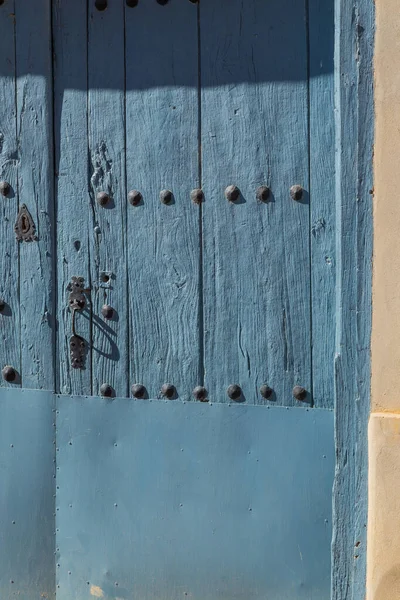 Вілар Мазаріфе Старі Дверні Деталі Провінція Леон Іспанія Каміно Сантьяго — стокове фото