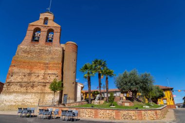 Mazarife, Kastilya ve Leon, İspanya: Villar de Mazarife Kilisesi, Leon, İspanya. Camino de Santiago.