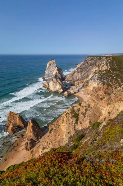 Praia Ursa Playa Ursa Sintra Cerca Lisboa Portugal — Foto de Stock