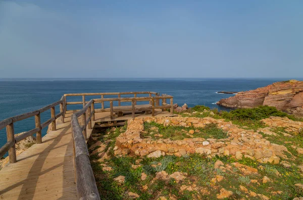 Cliffs Algarve West Coast Aljezur Portugal — Stock Photo, Image