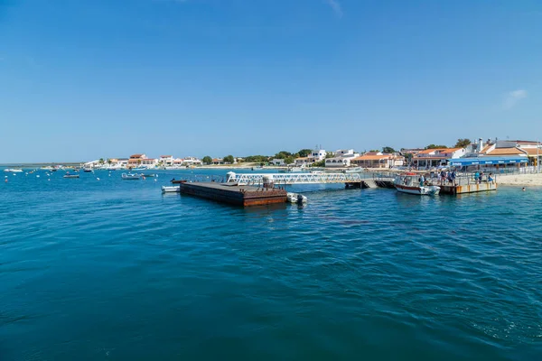 Olhao Portugal Armona Island Ria Formosa Olhao Algarve Portugal – stockfoto