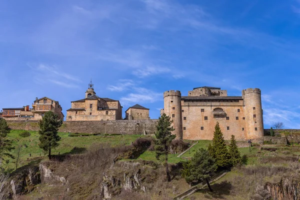 Castelo Puebla Sanabria Aldeia Província Zamora Espanha — Fotografia de Stock