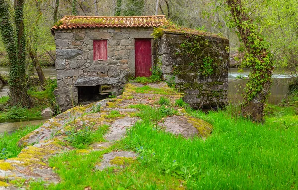 Old Watermill Homem River Amares Portugal — Stock Photo, Image