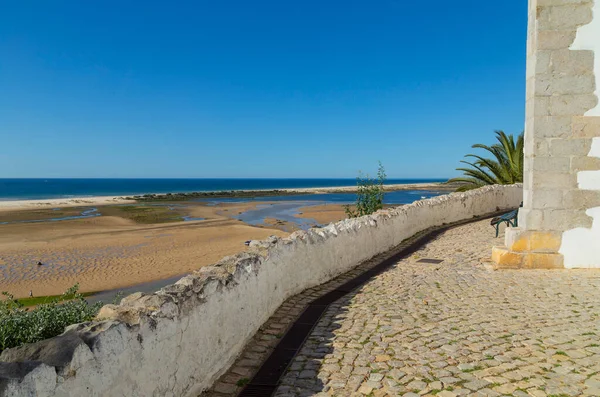 Cacela Velha Portekiz Güneyinde Algarve Bölgesinde Sevimli Küçük Bir Sahil — Stok fotoğraf