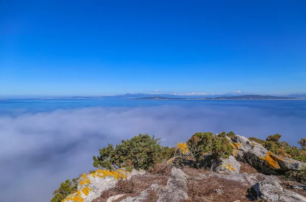 Ons Adası Atlantik Adaları Ulusal Parkı Galiçya Spanya — Stok fotoğraf